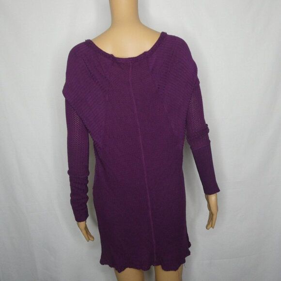 Free People Ventura Thermal High Low T Shirt Tee - Picture 8 of 8